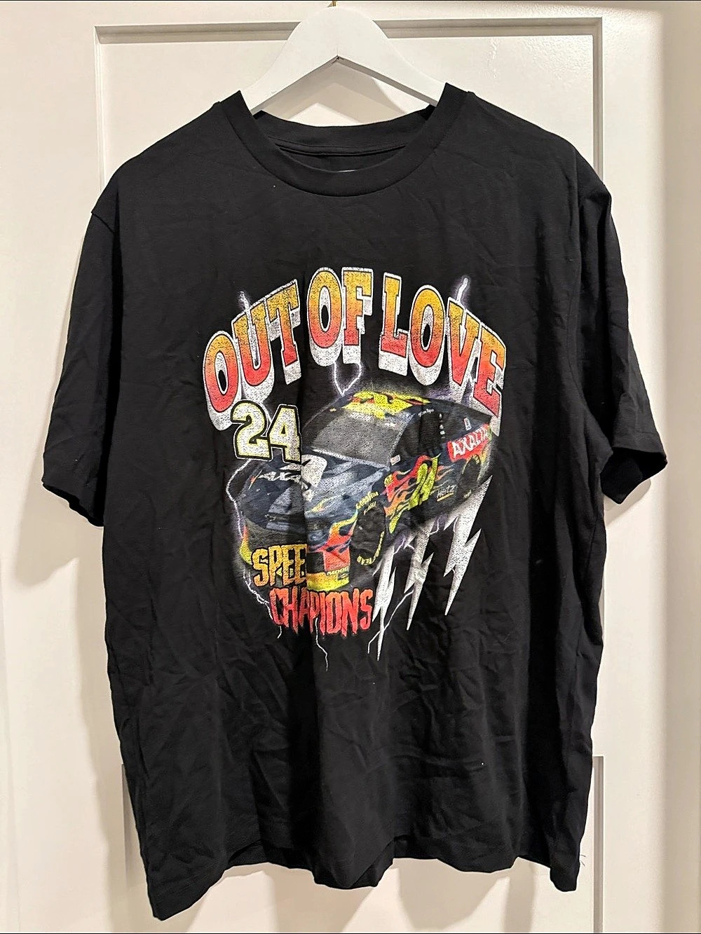 Stanley/Stella Out of Love 24 Speed Champions graphic tee Graphic Tee in Black